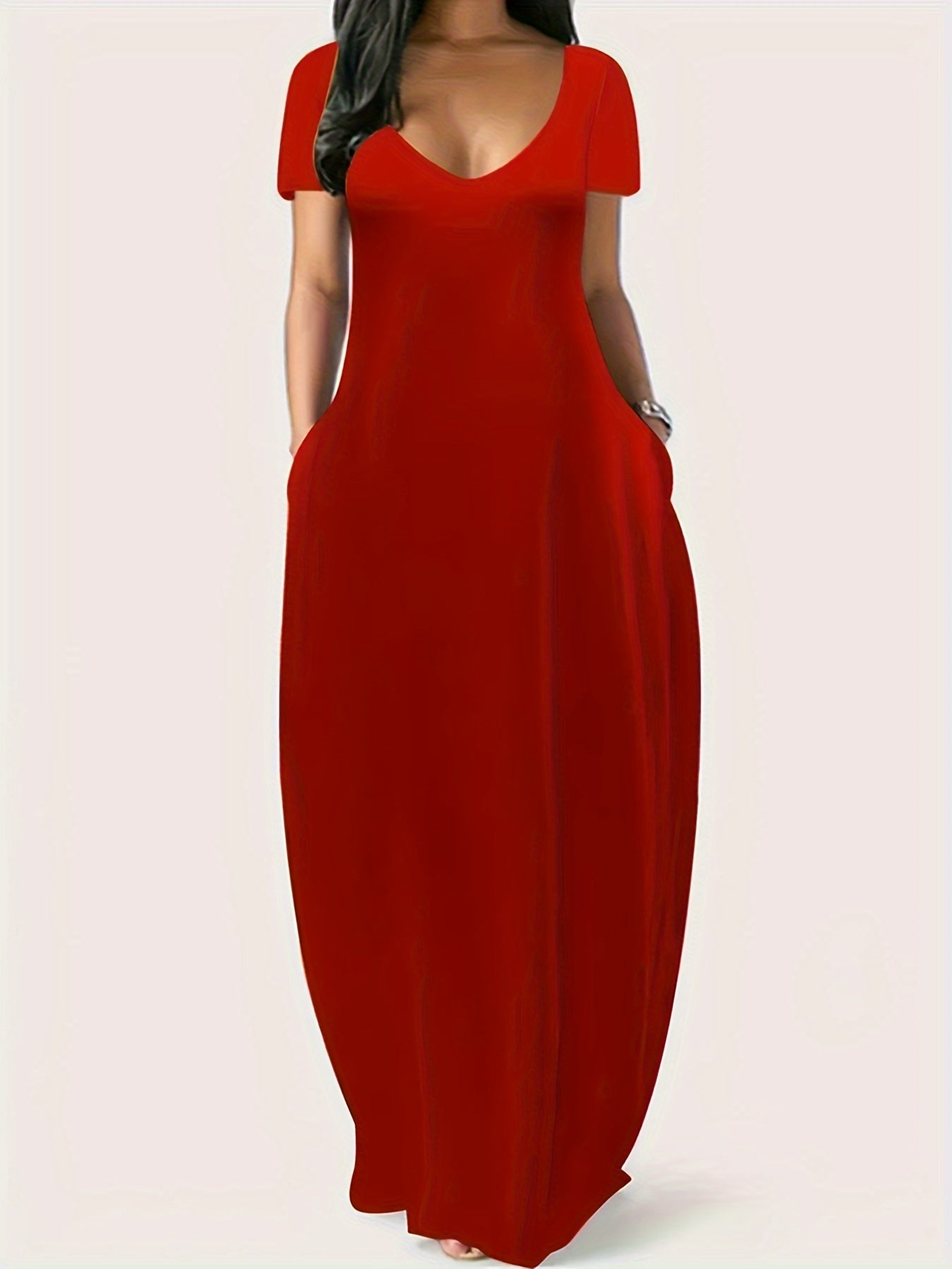 Schlichtes Maxikleid für Damen