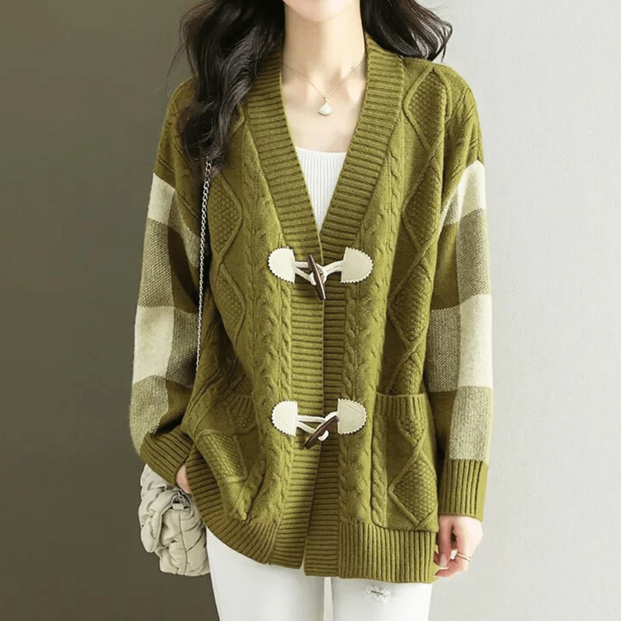 Blaire Eleganter Cardigan mit Taschen für Damen