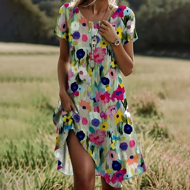 Vintage-Kleid für Damen