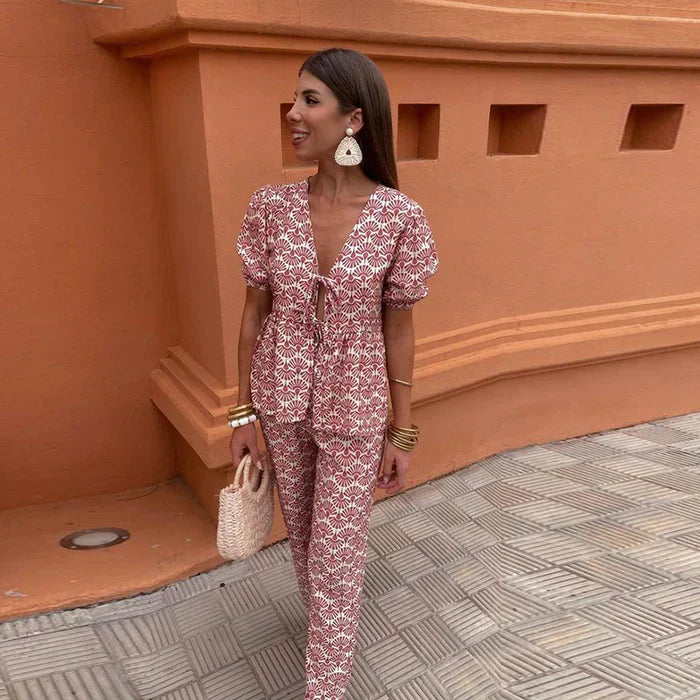 Mira Zweiteiliges Sommer-Outfit für Damen