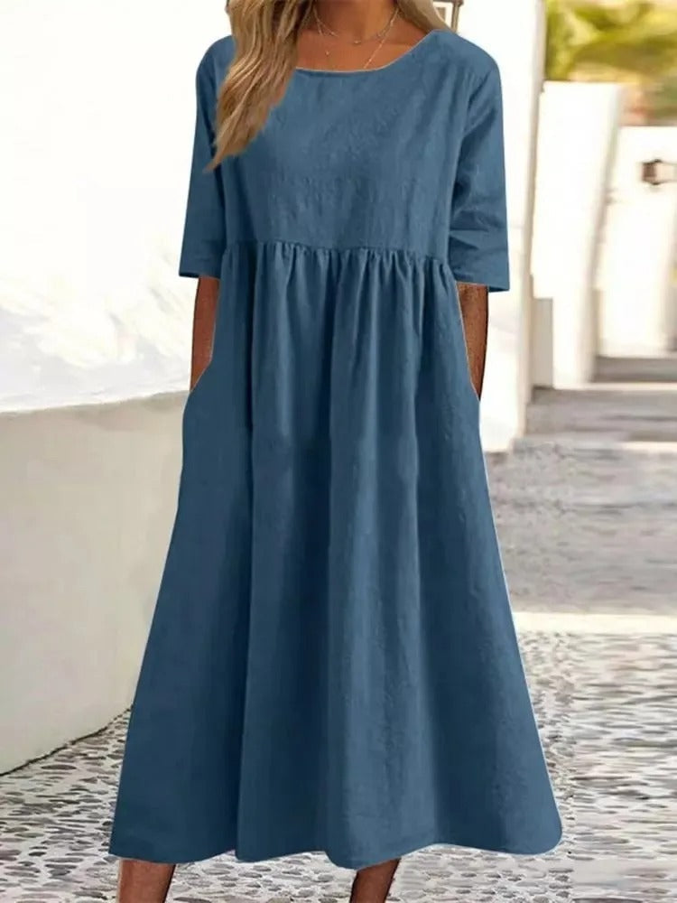 Stilvolles Midi-Kleid für Damen