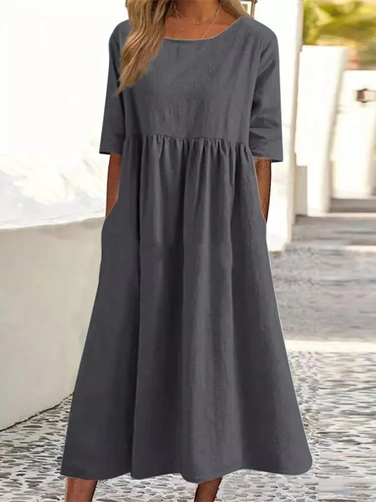 Stilvolles Midi-Kleid für Damen