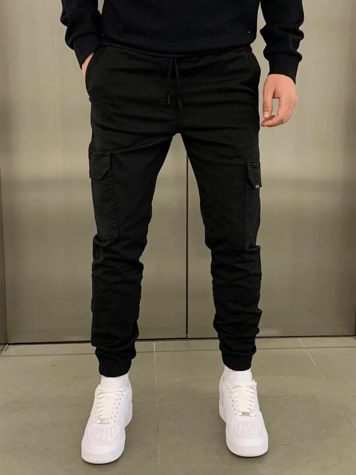 Stefano Stretch Komfort Cargohose für Herren
