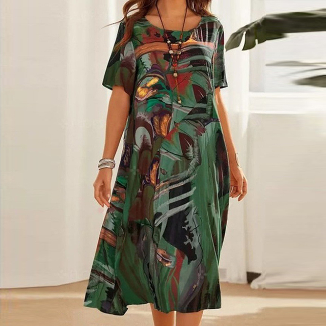 Hana Buntes Kleid voller Lebensfreude für Damen