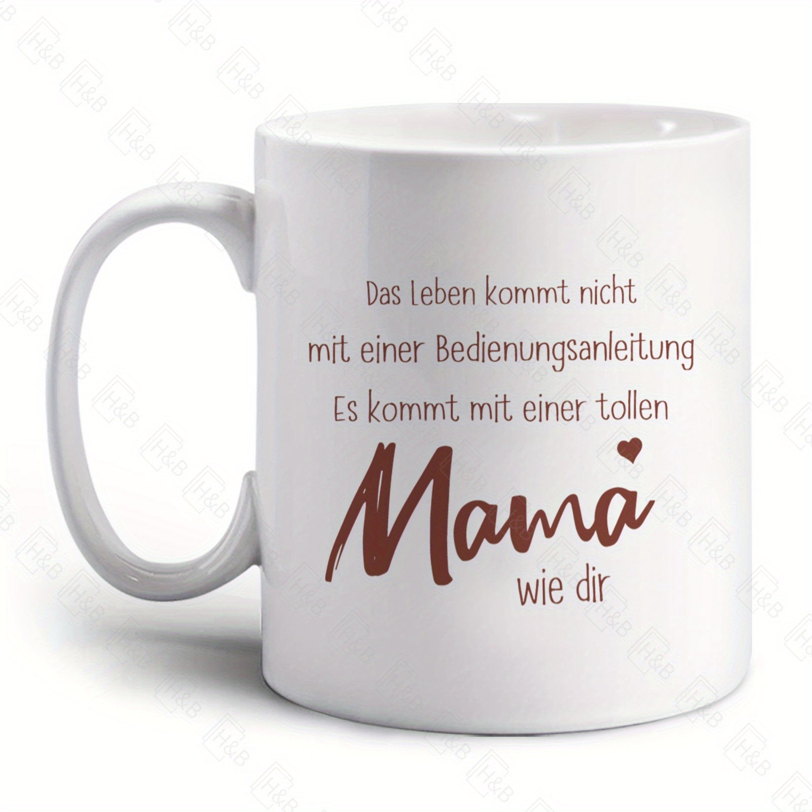 Schöne Elegante Kaffeetasse für Mama