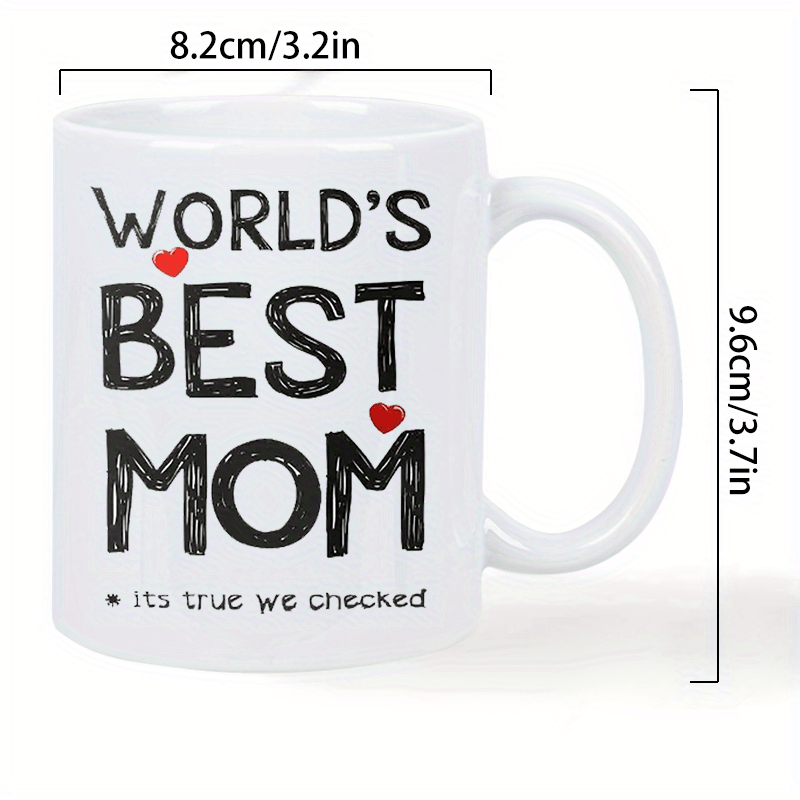 Weltbeste Mutter Isolierte Keramiktasse