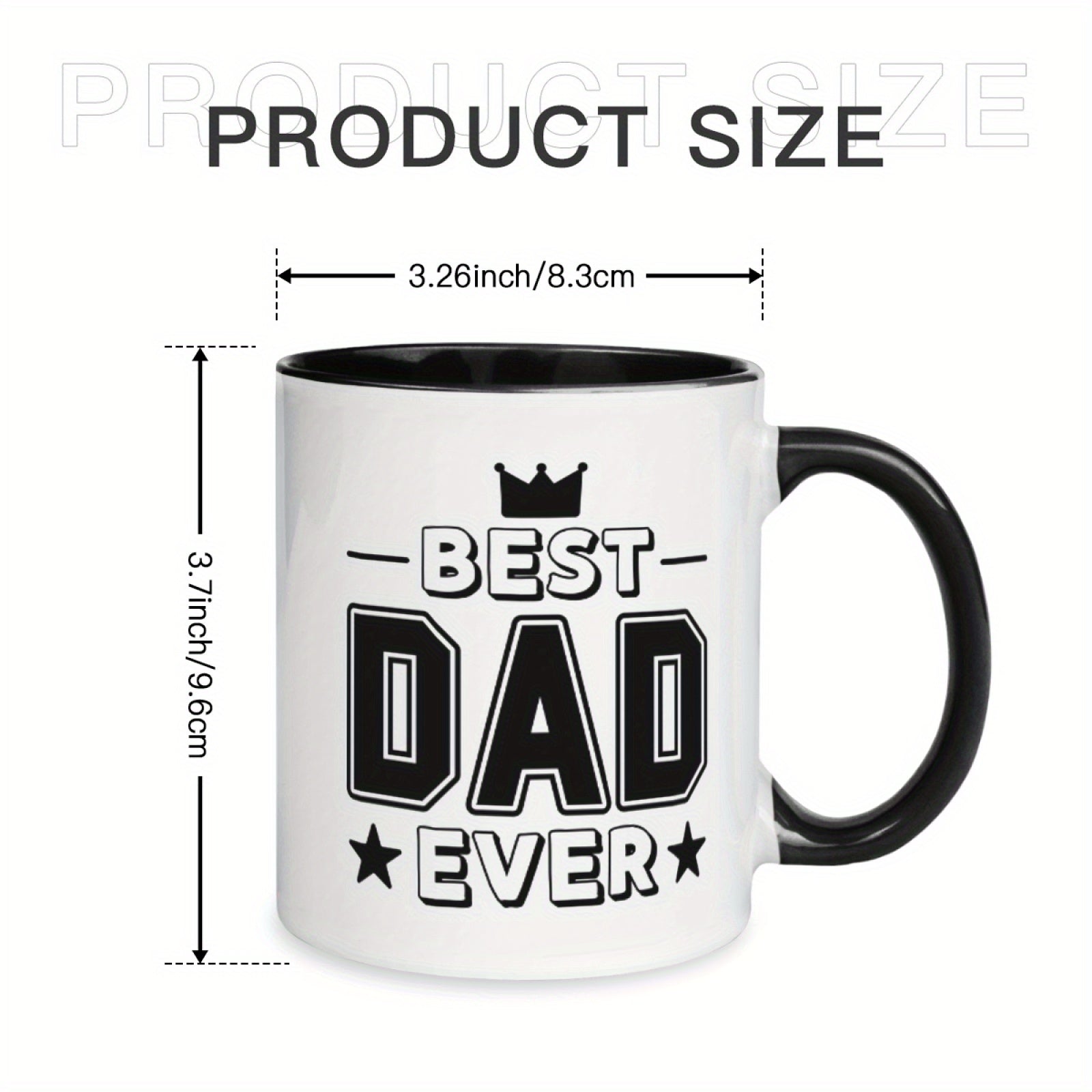 Bester Papa aller Zeiten Keramik Kaffeetasse