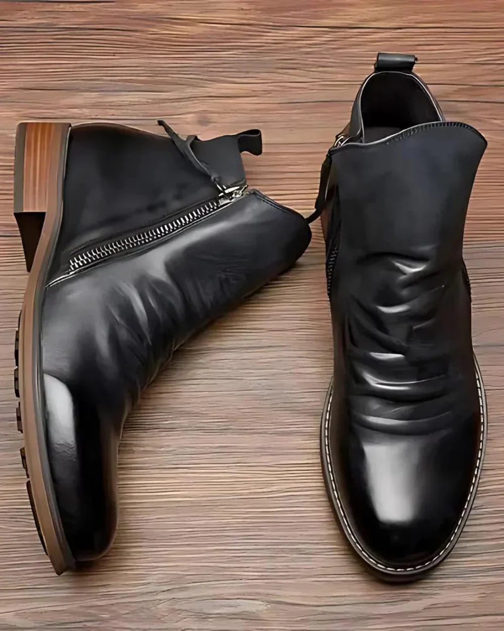 Fritz Stiefel mit Seitenreißverschluss