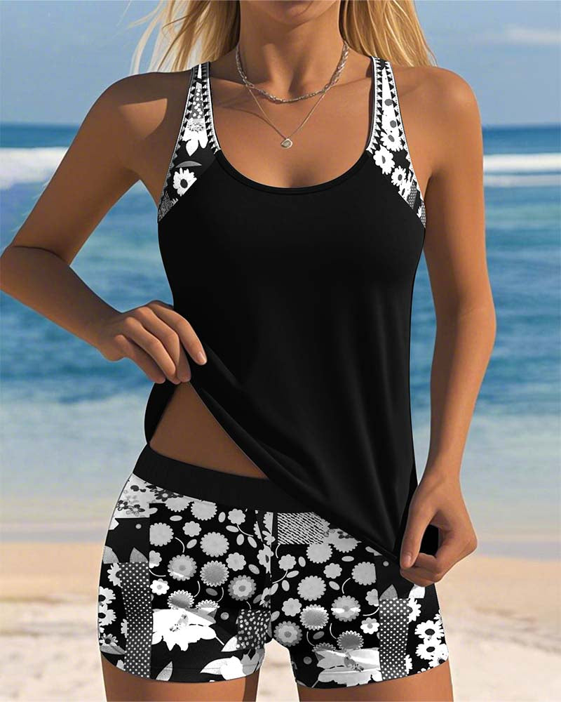 Zweiteiliges Badeoutfit für Damen