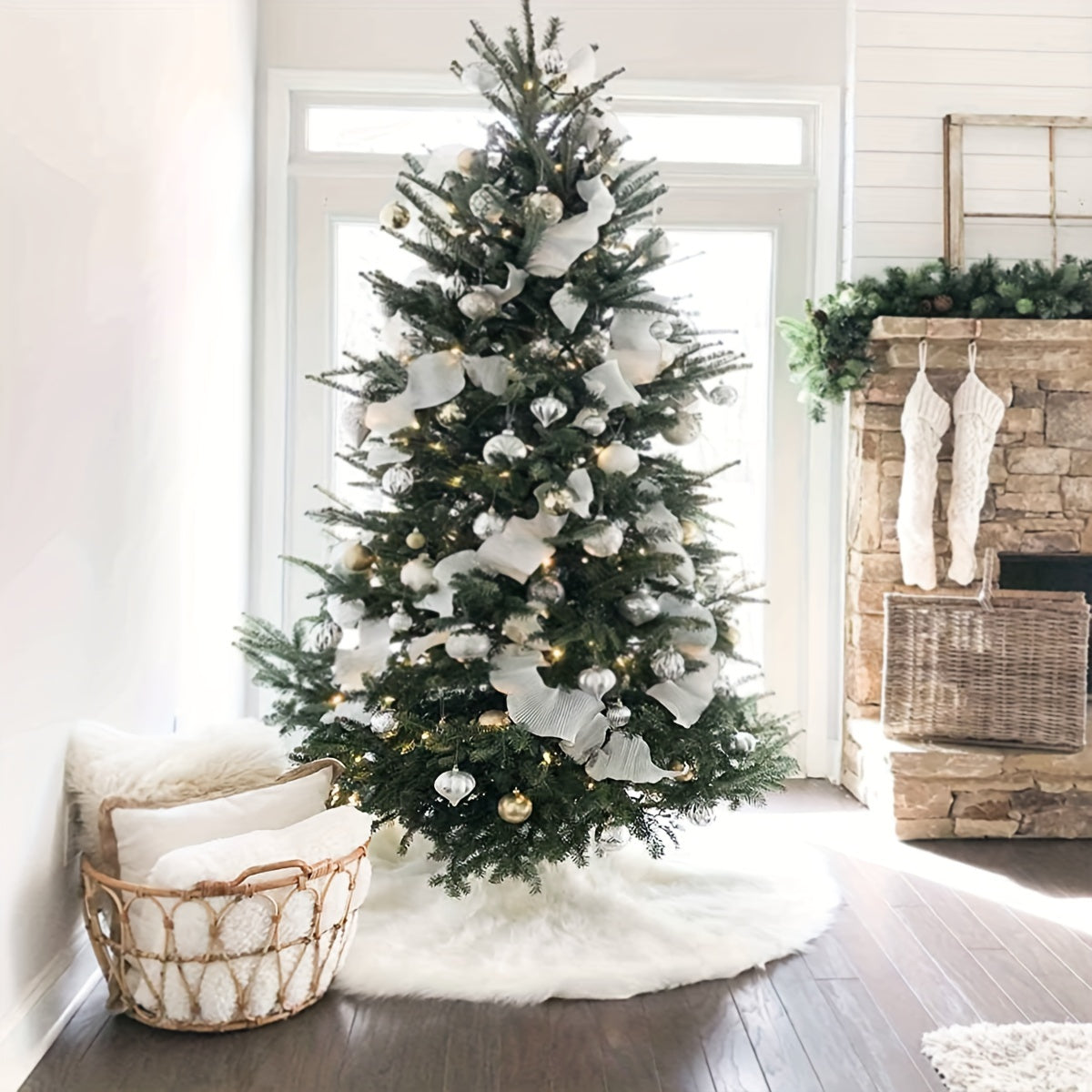Luxuriöser Weihnachtsbaumrock