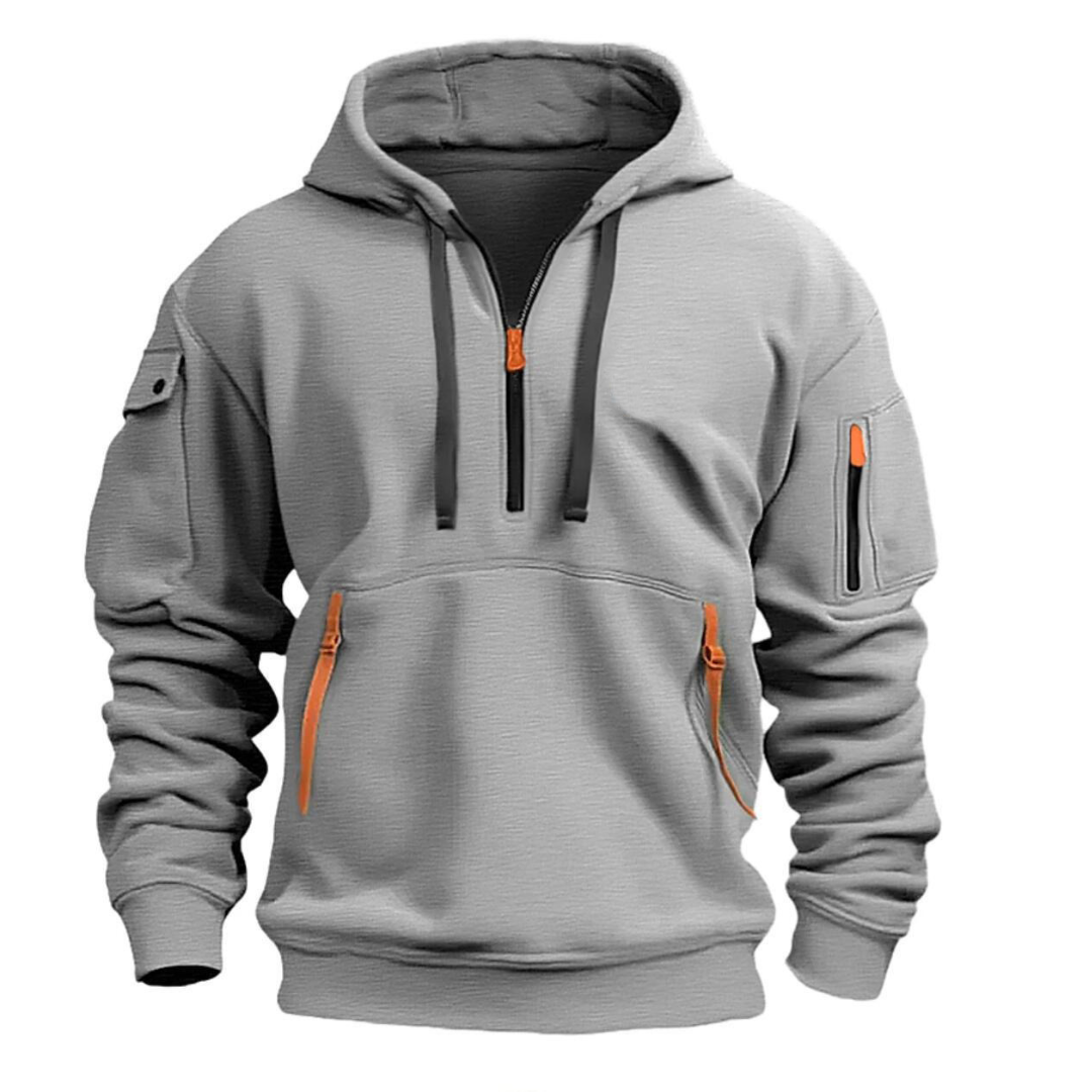 Kapuzenpullover mit vielen Taschen für Damen