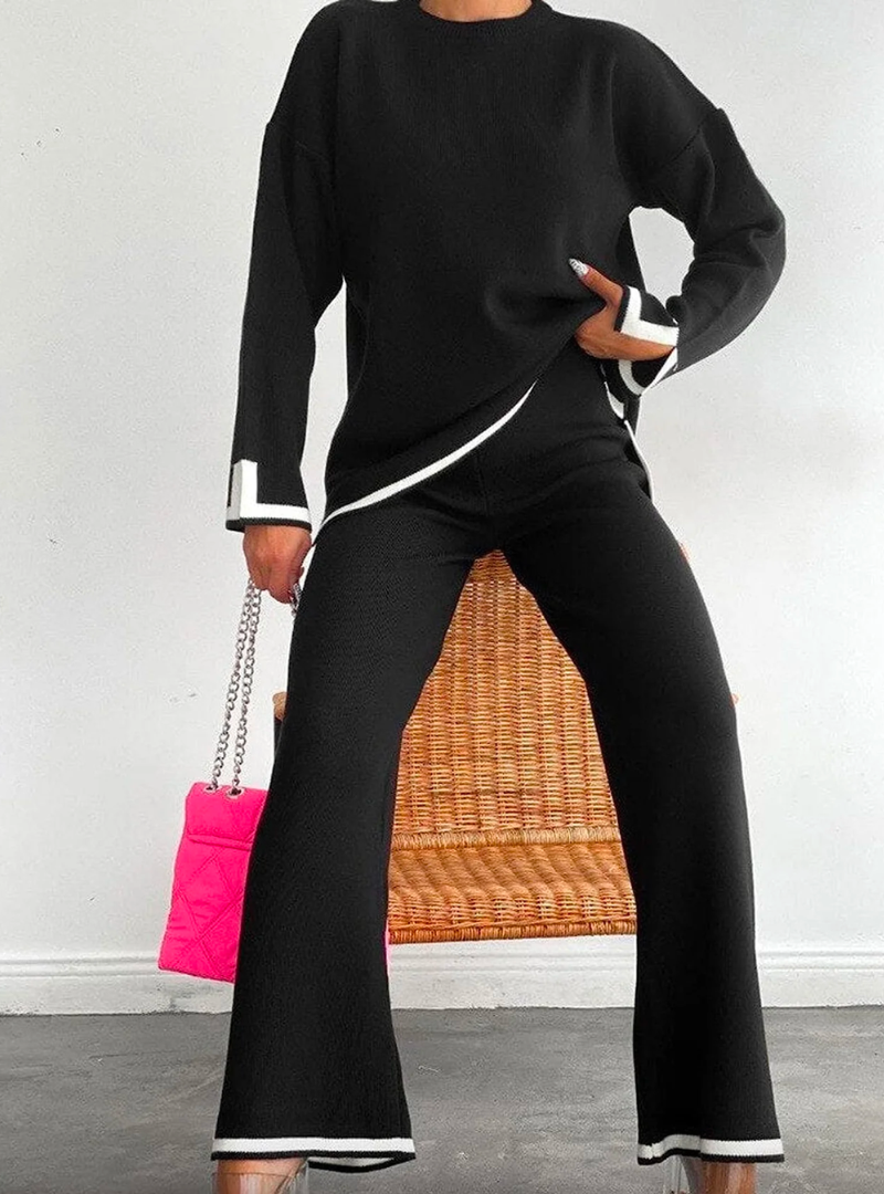 Strick-Lounge-Set für Damen