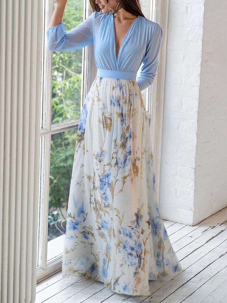 Fließendes Maxikleid für Damen