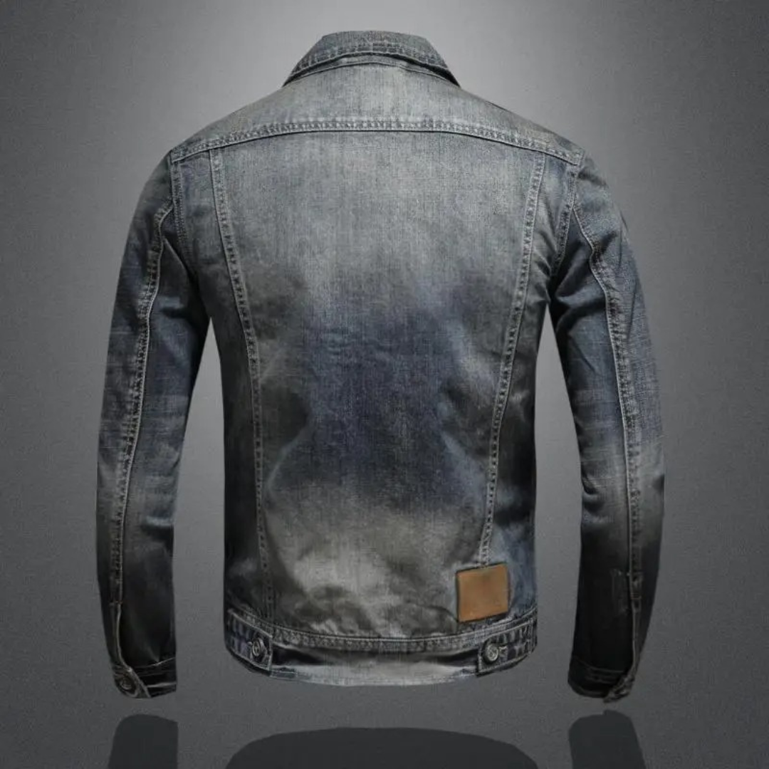 Lorenzo Klassische Denimjacke für Männer
