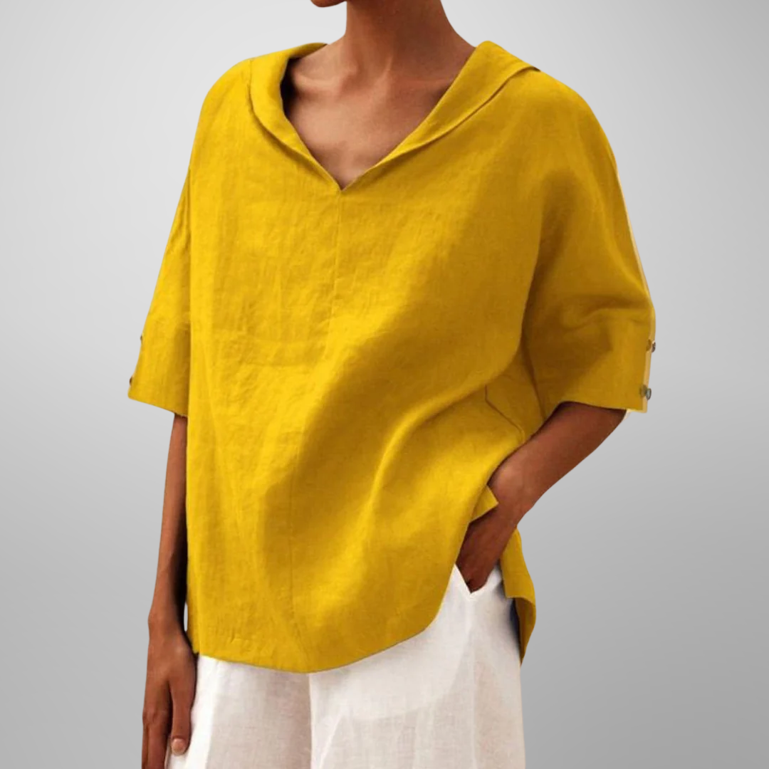 Locker geschnittene Bluse für Damen