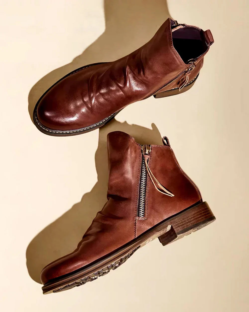 Fritz Stiefel mit Seitenreißverschluss