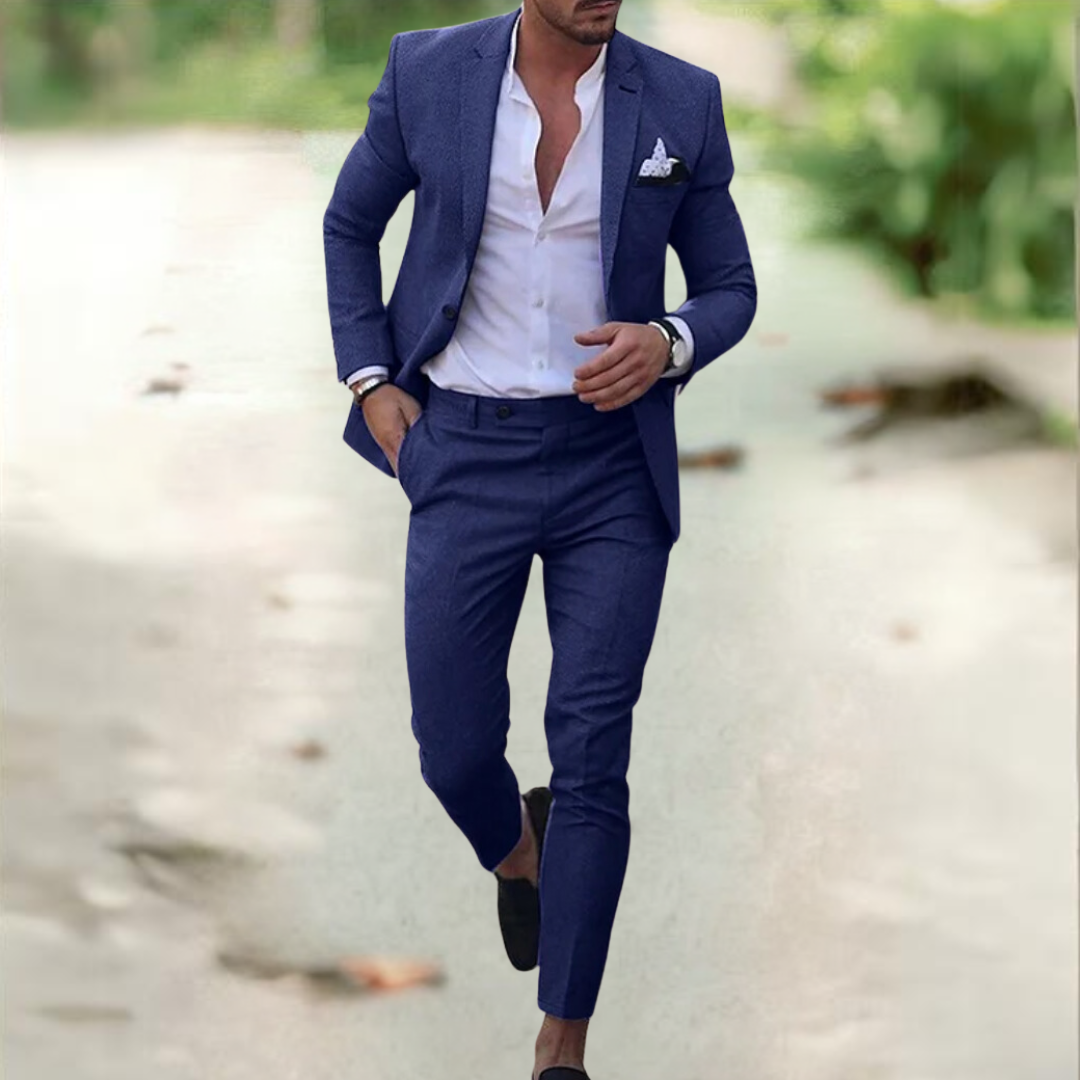 Vittorio Elegante Herrenanzug (Jacke + Hose)