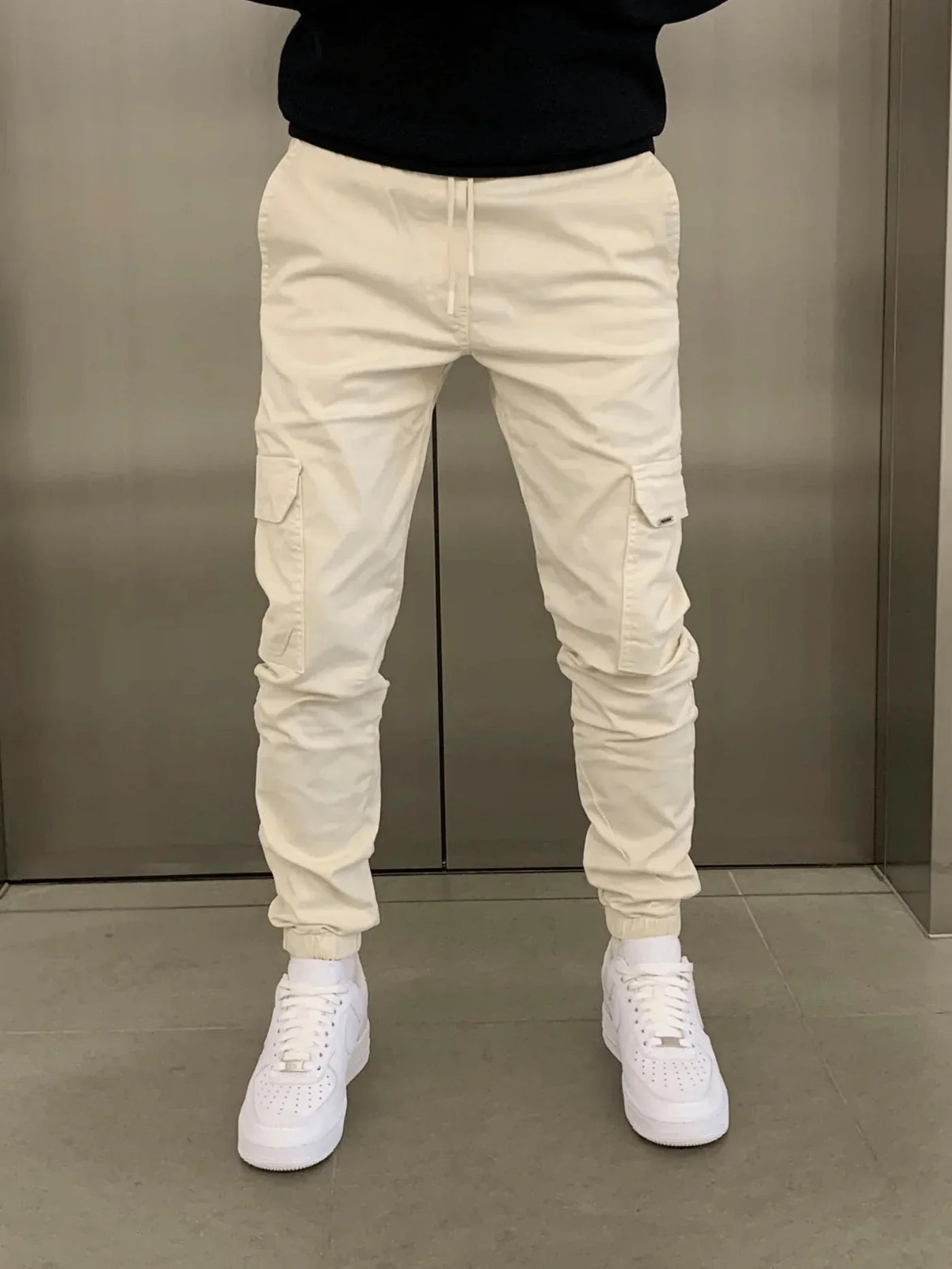 Stefano Stretch Komfort Cargohose für Herren