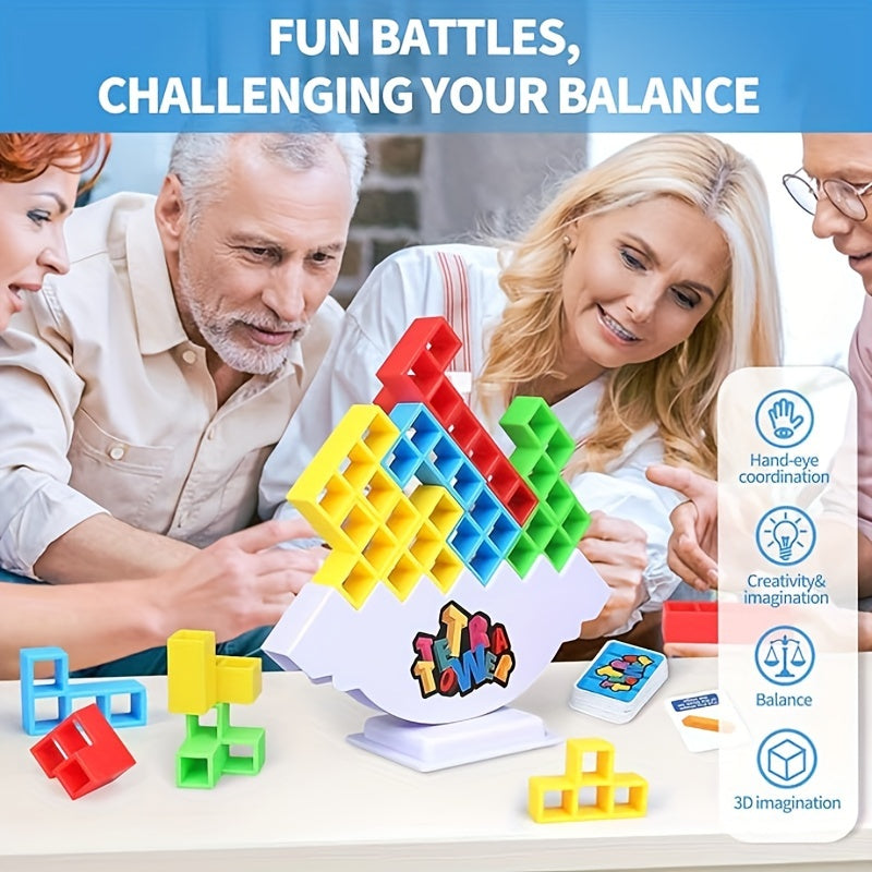 Stapel Gleichgewichtsturm Spiel