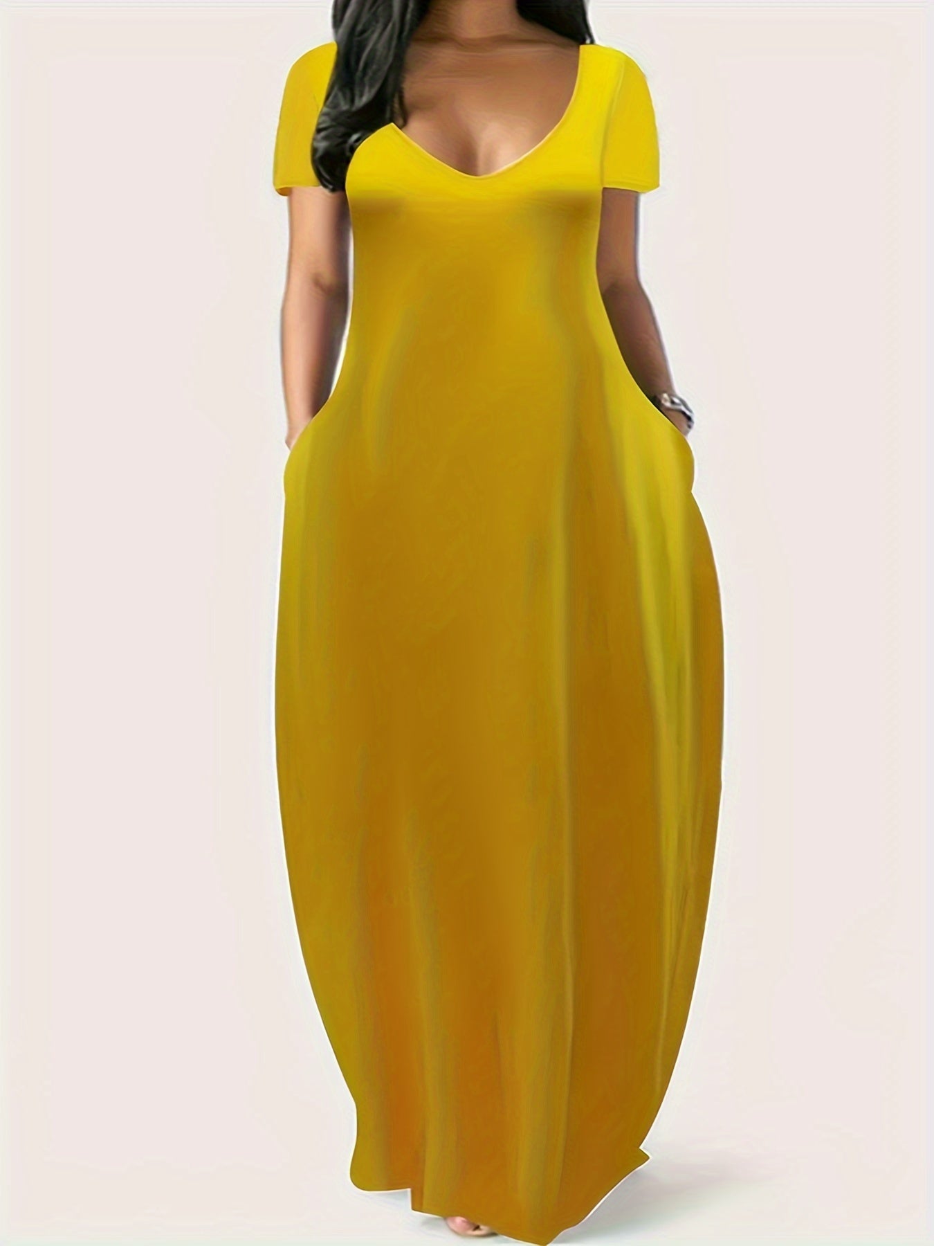 Schlichtes Maxikleid für Damen