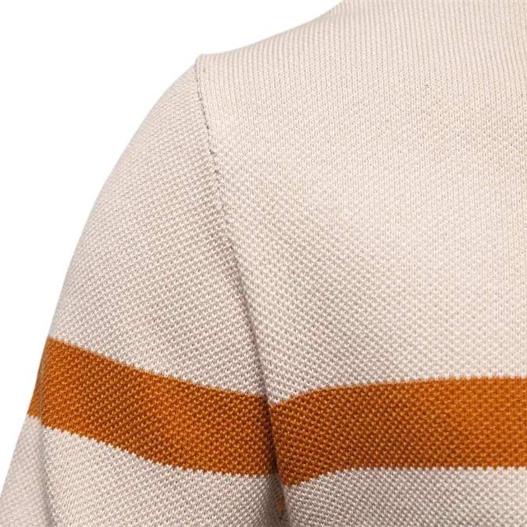 Armand Pullover mit Viertelreißverschluss