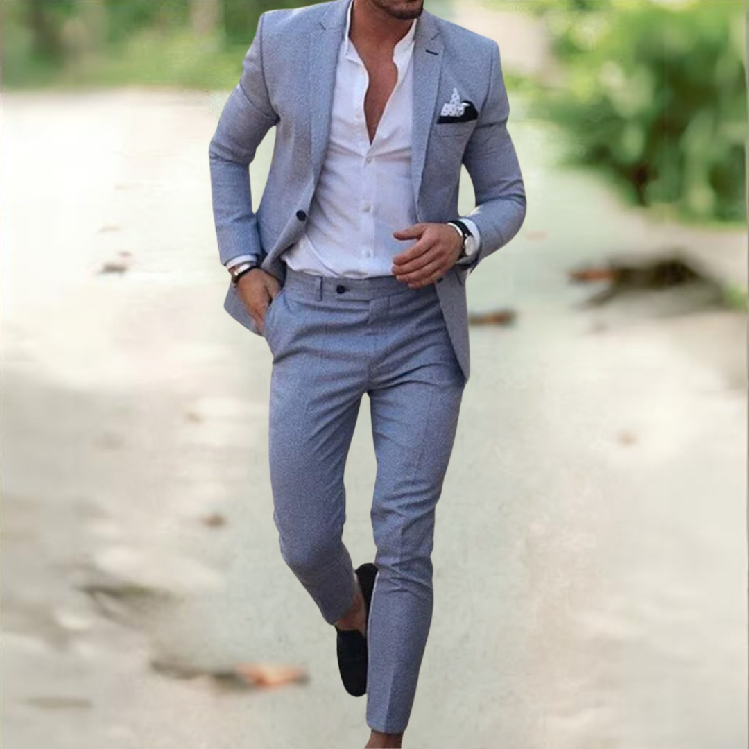 Vittorio Elegante Herrenanzug (Jacke + Hose)