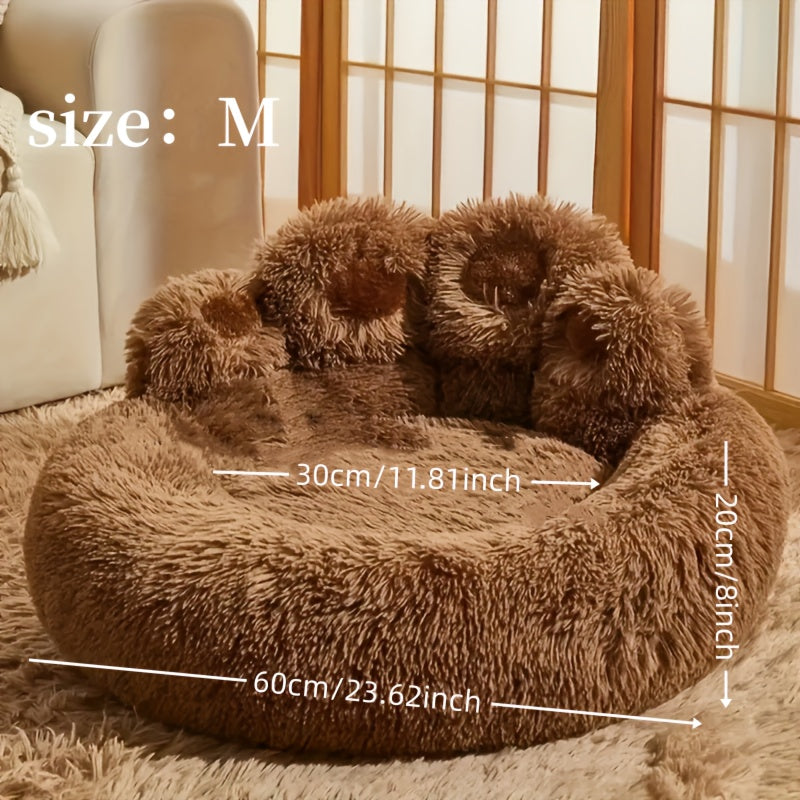Waschbares Plüsch Beruhigungshundebett