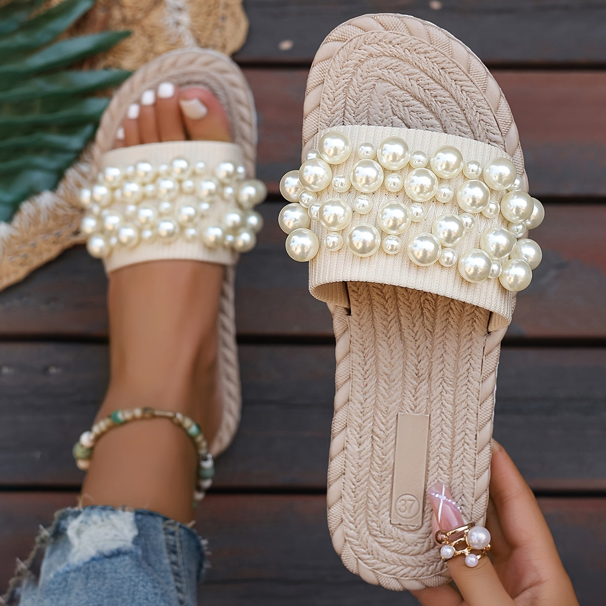 Elegante Flache Sandalen für Damen