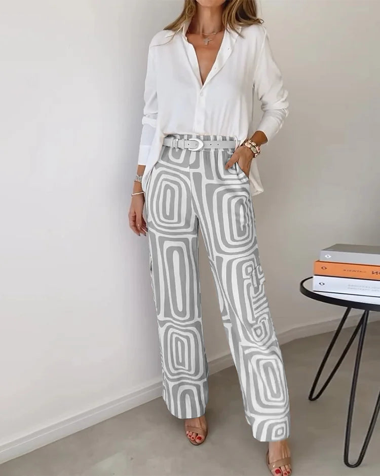 Stilvolles Zweiteiliges Set für Damen