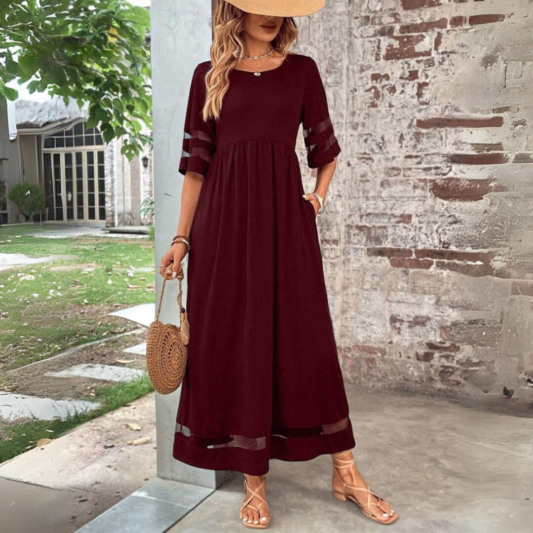 Elegantes langes Kleid für Damen