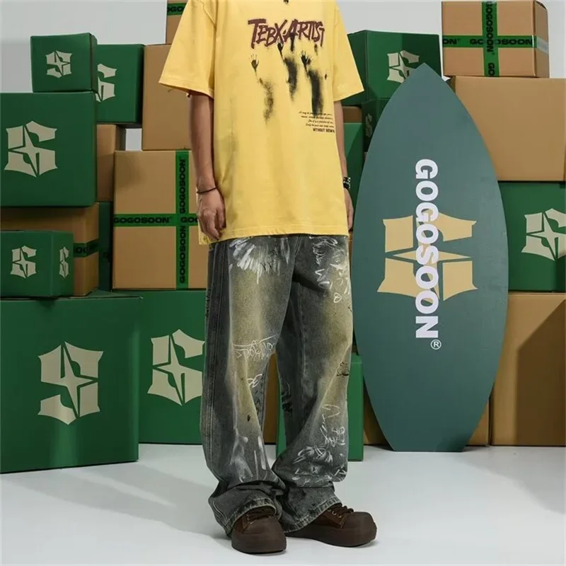 Atelier Urban Graffiti Jeans für Herren