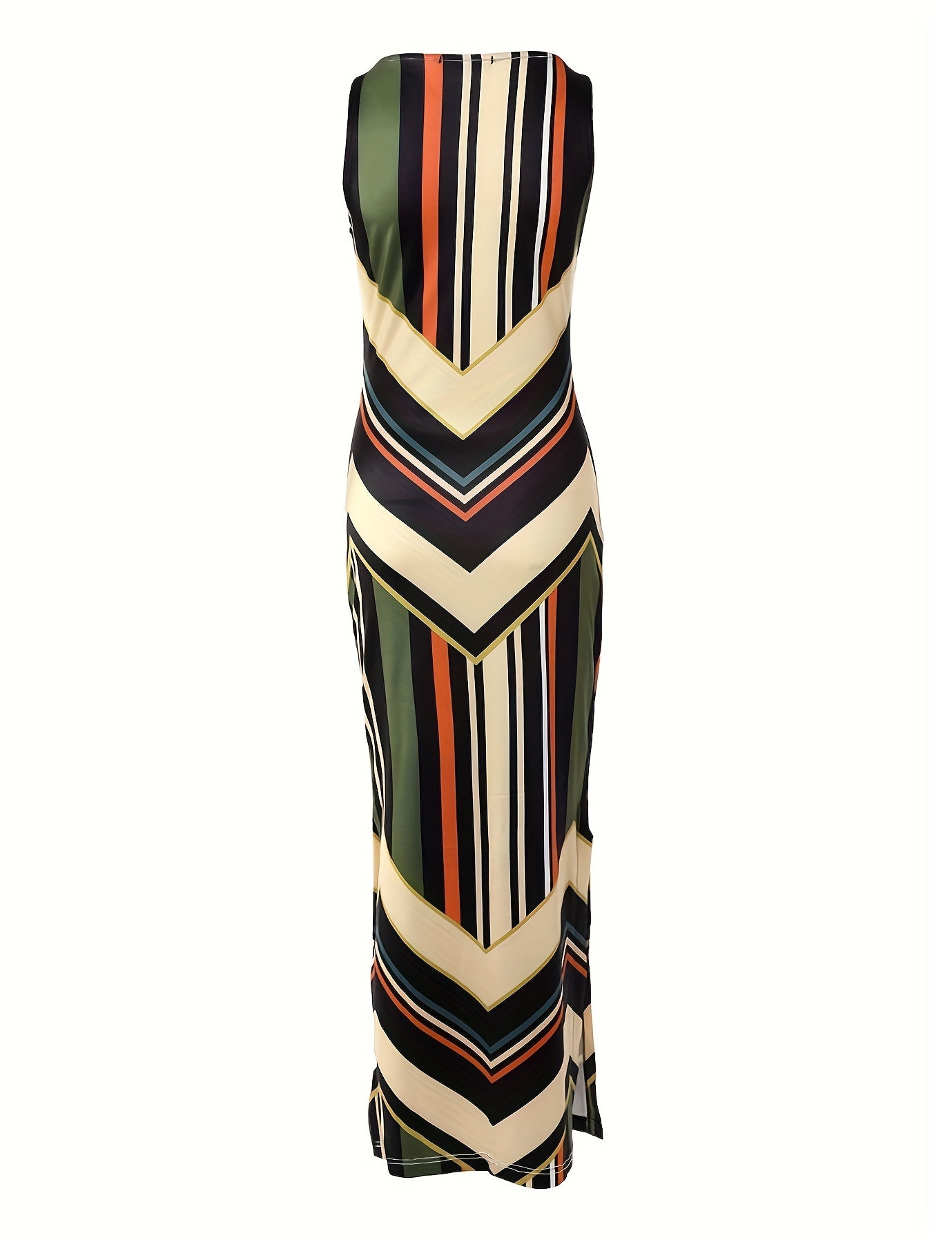 Maxikleid mit Seitenschlitz für Damen