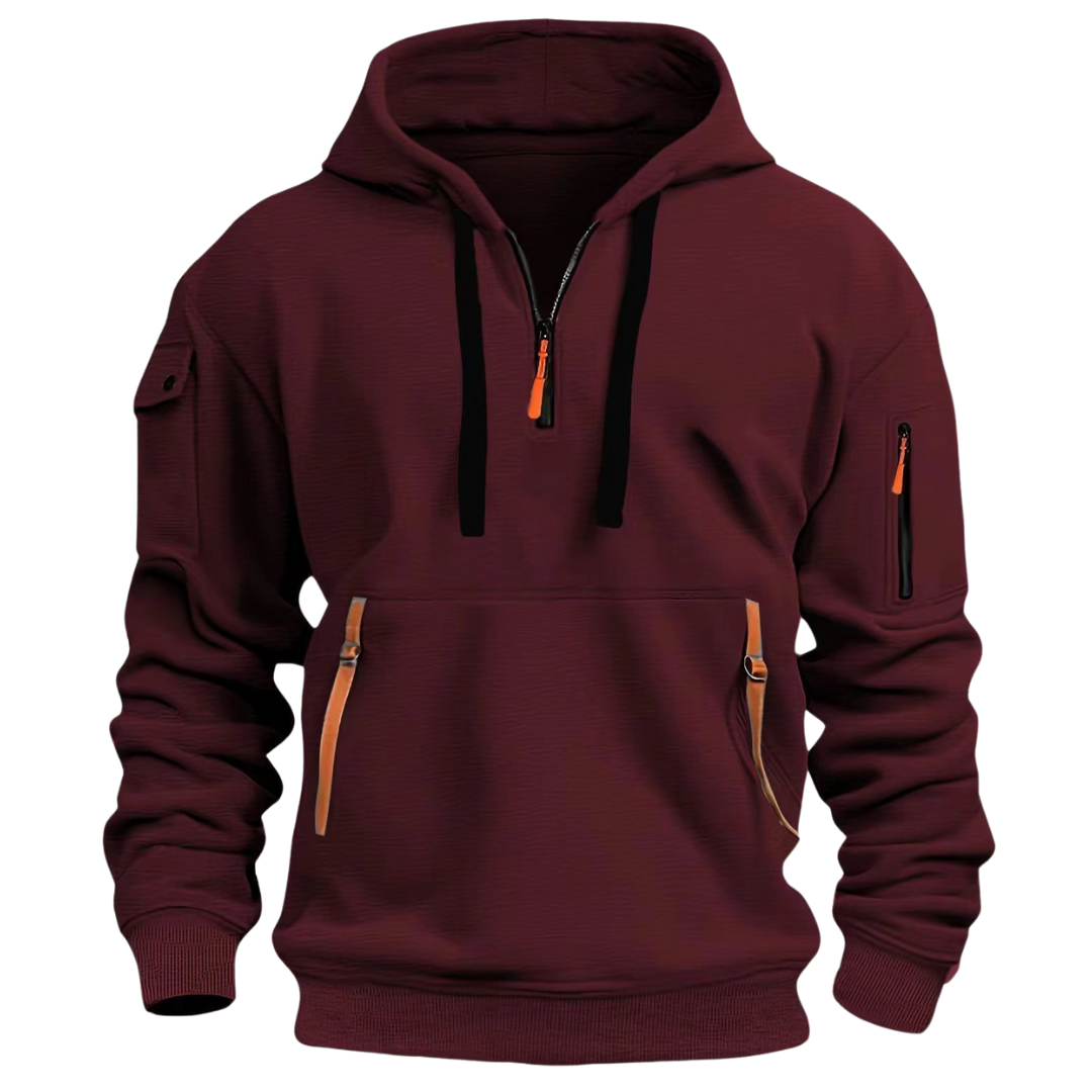Kapuzenpullover mit vielen Taschen für Damen