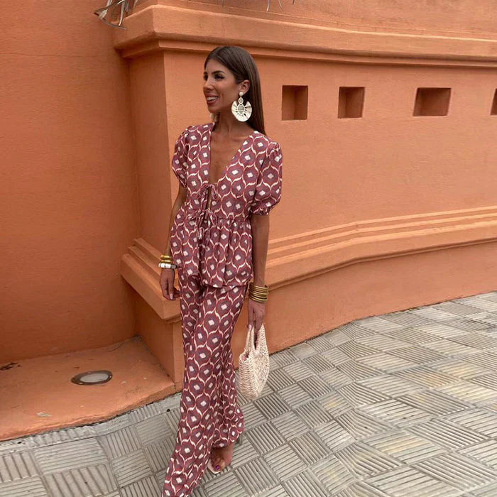 Mira Zweiteiliges Sommer-Outfit für Damen