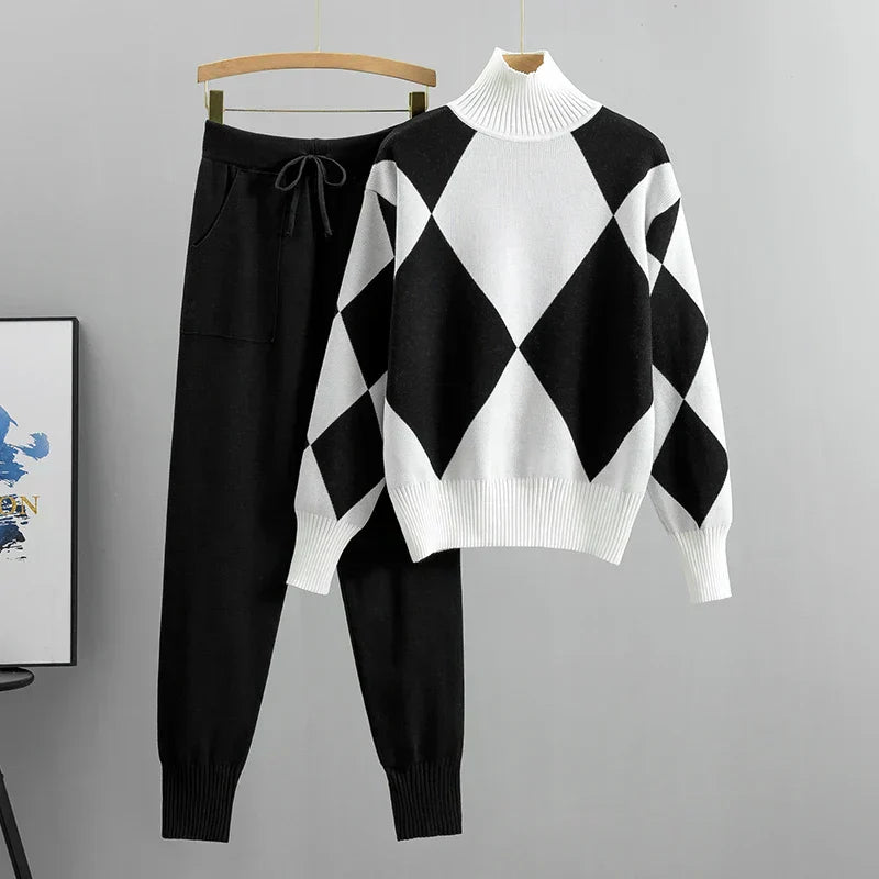 Elegantes langes Zweiteiliges Set für Damen