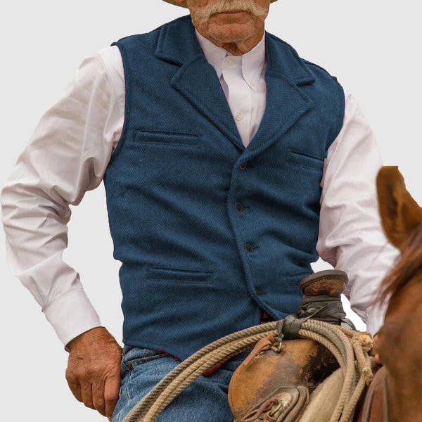 Domenico Klassische Couture Weste für Männer