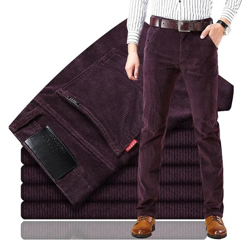Manuel Bequeme Klassische Cordhose