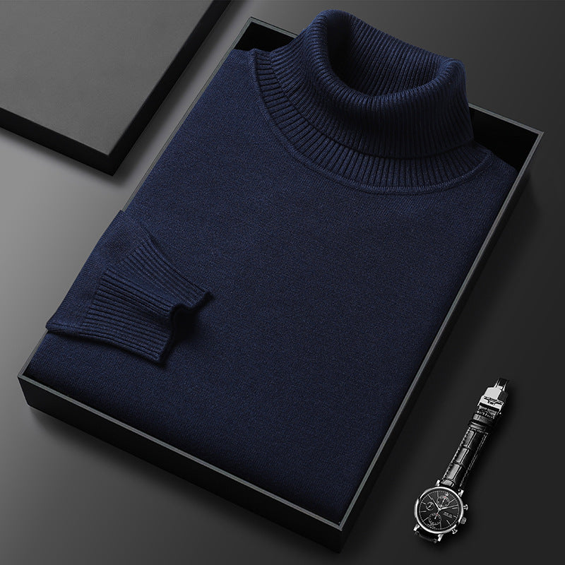 Jacob Klassischer Rollkragenpullover