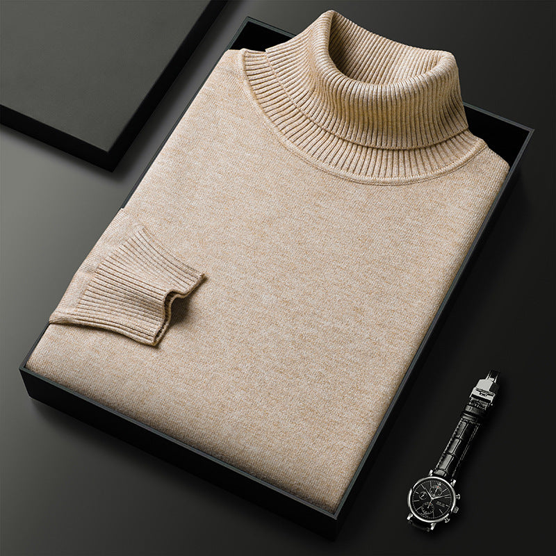 Jacob Klassischer Rollkragenpullover