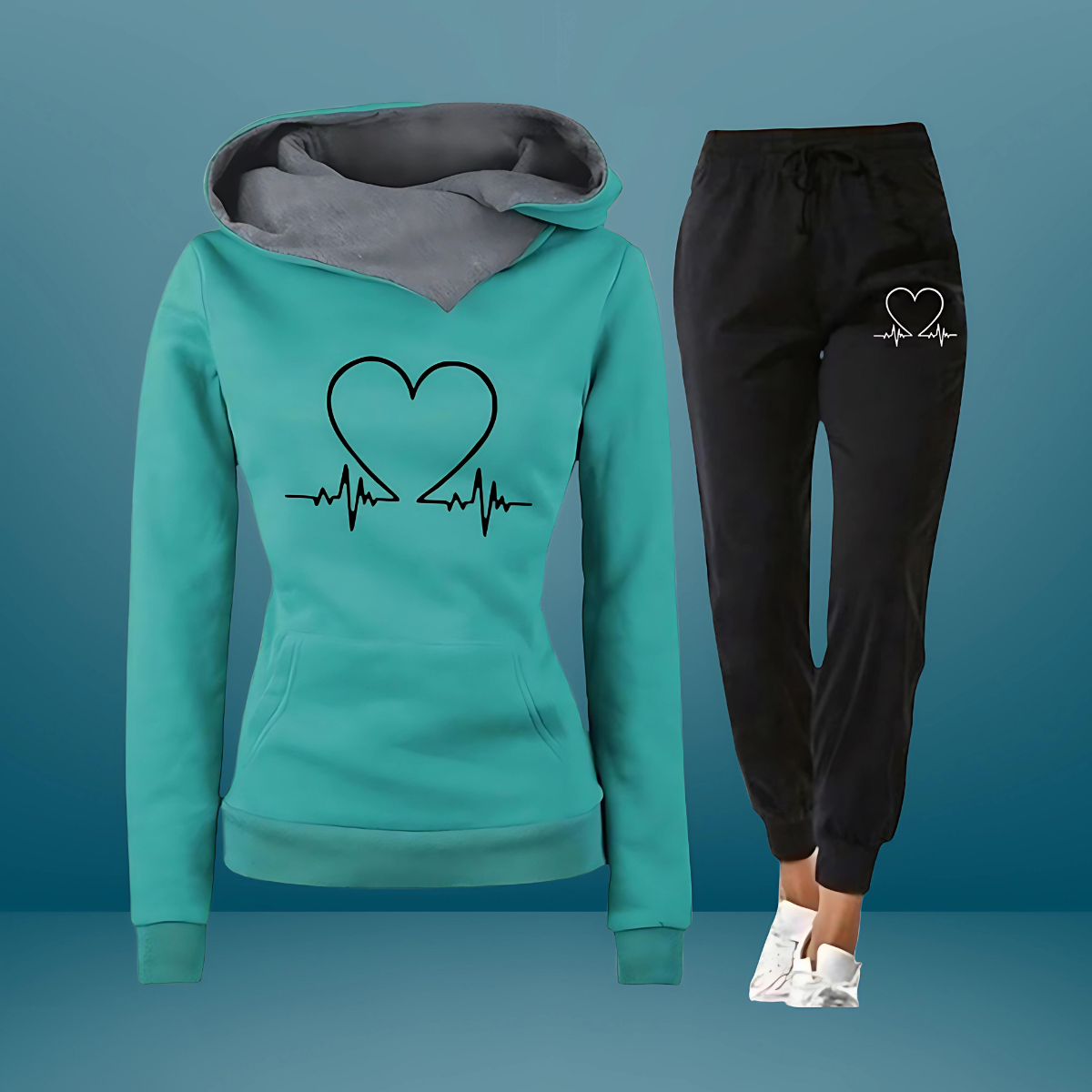 Trainingsset Herzschlag für Damen