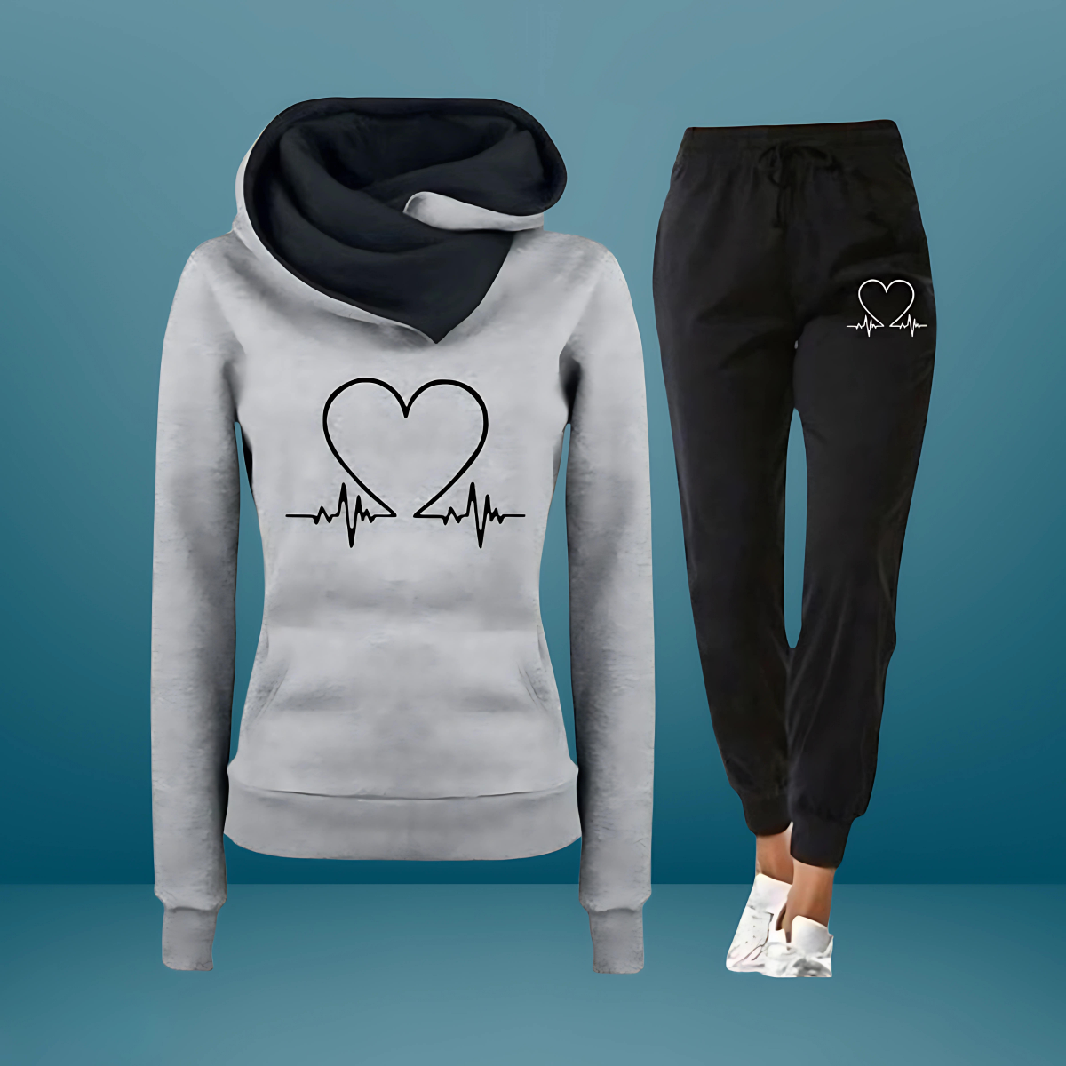 Trainingsset Herzschlag für Damen
