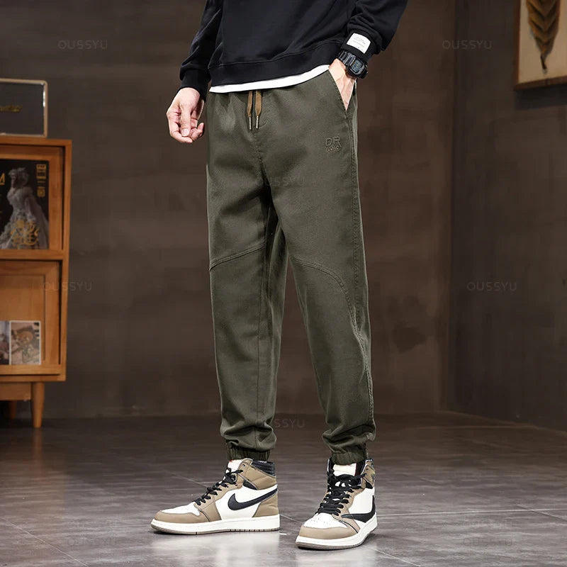 Stylische Lockere Cargo Freizeithose für Herren