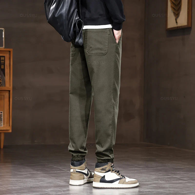 Stylische Lockere Cargo Freizeithose für Herren