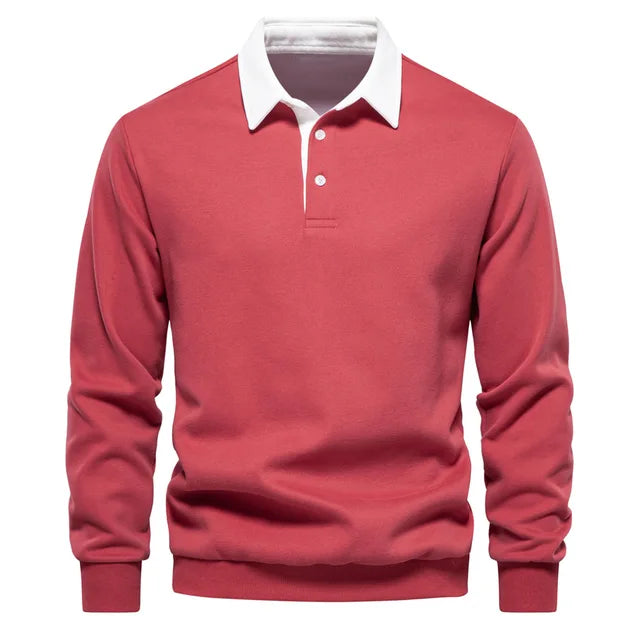 Ferdy Premium-Kragenpullover