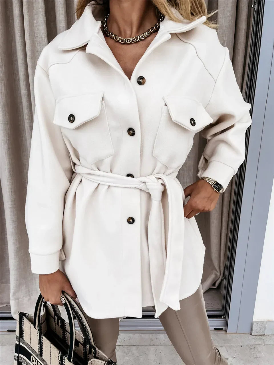 Elegante Jacke mit bequemer Passform für Damen