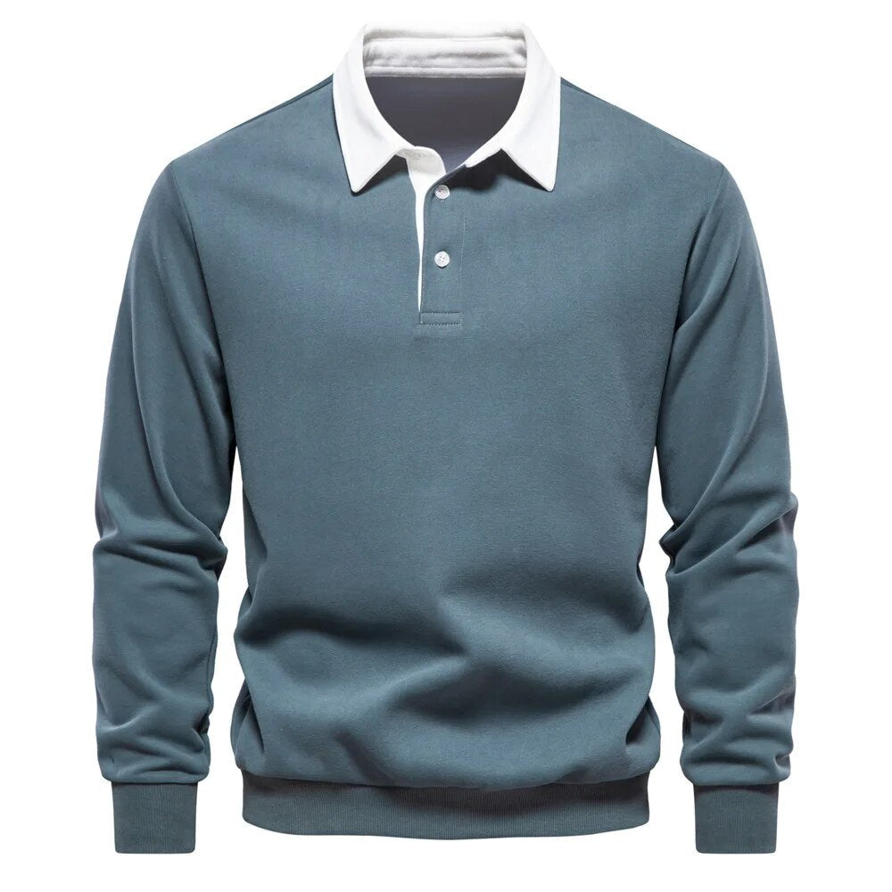 Ferdy Premium-Kragenpullover