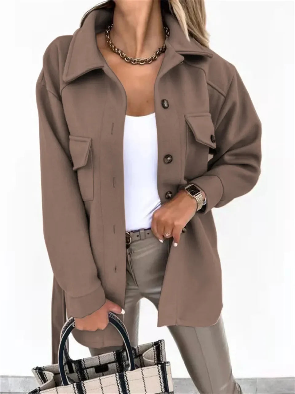 Elegante Jacke mit bequemer Passform für Damen