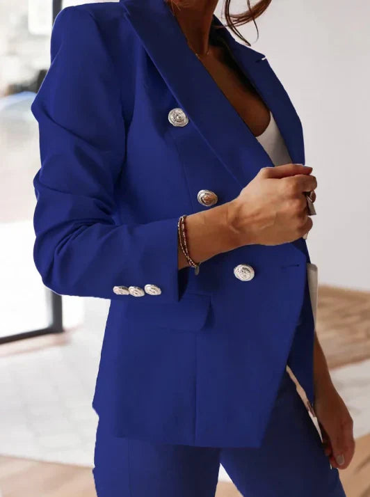 Elegantes Zweiteiliges Blazer Set für Damen