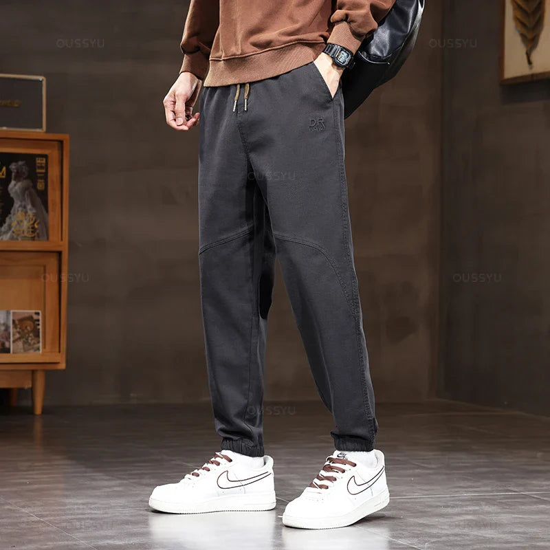 Stylische Lockere Cargo Freizeithose für Herren
