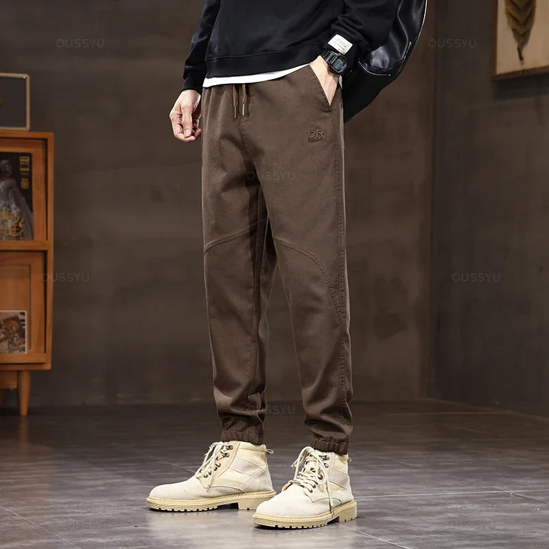Stylische Lockere Cargo Freizeithose für Herren